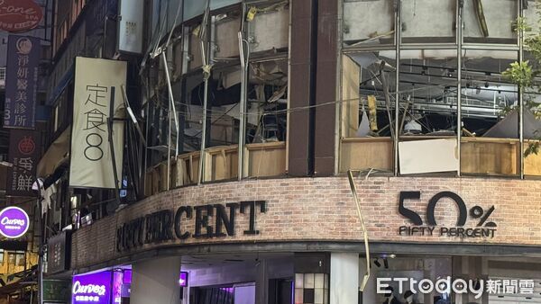 ▲▼板橋定食8餐廳發生氣爆。（圖／記者陳以昇攝）