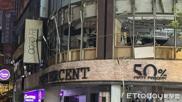 ▲▼板橋定食8餐廳發生氣爆。（圖／記者陳以昇攝）