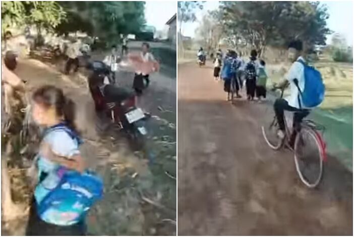 泰柬交火!柬埔寨小學生「緊急離校」避難畫面曝光