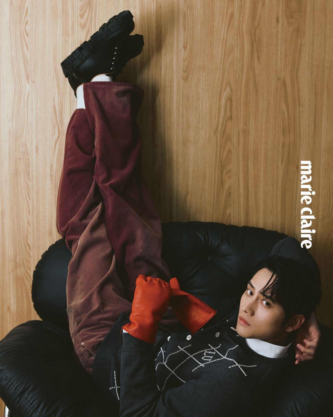 ▲▼范少勳長出大人感！三套封面造型展現「溫柔力量」　新戲接力、冥想成日常修煉   。（圖／《Marie Claire Taiwan美麗佳人》國際中文版提供）