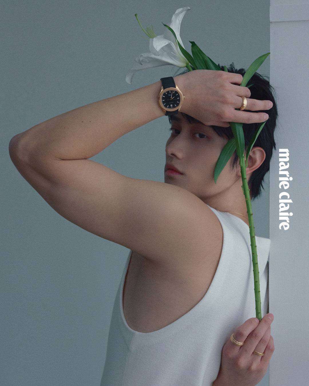 ▲▼范少勳長出大人感！三套封面造型展現「溫柔力量」　新戲接力、冥想成日常修煉   。（圖／《Marie Claire Taiwan美麗佳人》國際中文版提供）