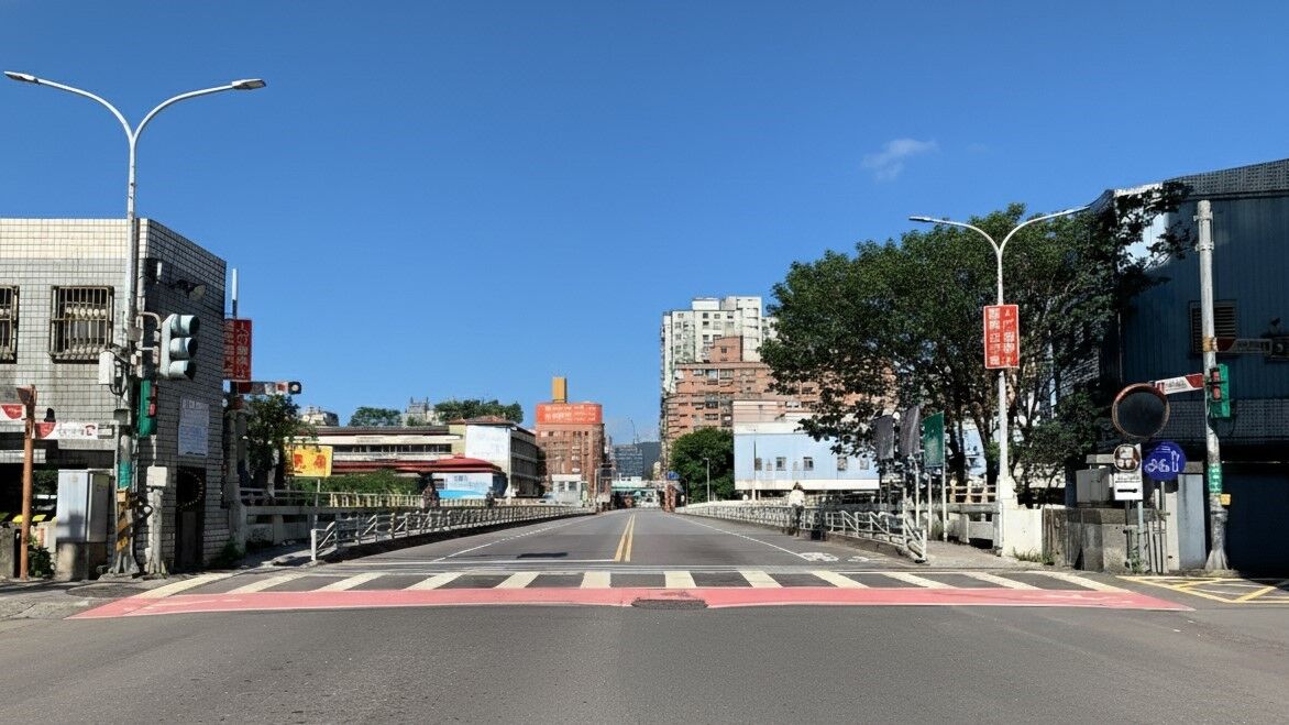 ▲汐止社后橋陸閘軌道12／15起施工。（圖／新北市水利局提供）