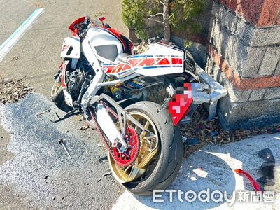 騎士自摔骨折、警車碰撞重機　苗栗獅潭台3線1hr同處兩事故