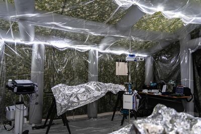 圖文／前進外科小組檢傷分類區　戰時搶救傷患生命的尖兵