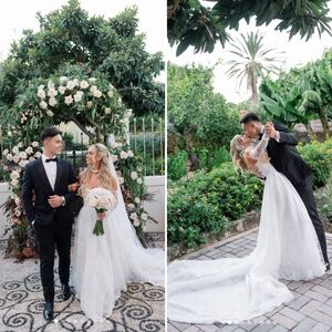 婚紗照曝光！台美混血費爾柴德迎娶最愛　林家正留言祝賀