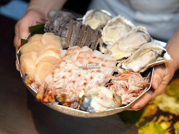 ▲▼JR東日本大飯店台北「HAYASE日本料理」，錦秋鐵火旬響，日本產和牛鐵板燒。（圖／部落客WISELY提供）