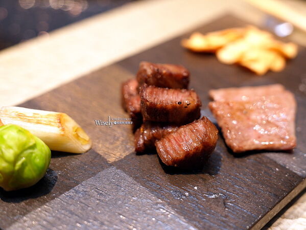▲▼JR東日本大飯店台北「HAYASE日本料理」，錦秋鐵火旬響，日本產和牛鐵板燒。（圖／部落客WISELY提供）