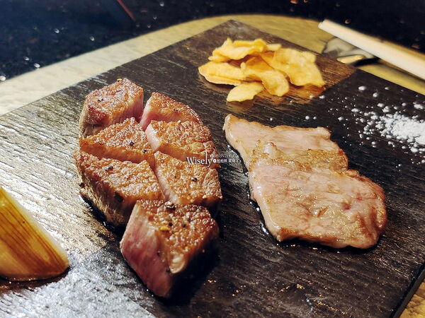 ▲▼JR東日本大飯店台北「HAYASE日本料理」，錦秋鐵火旬響，日本產和牛鐵板燒。（圖／部落客WISELY提供）
