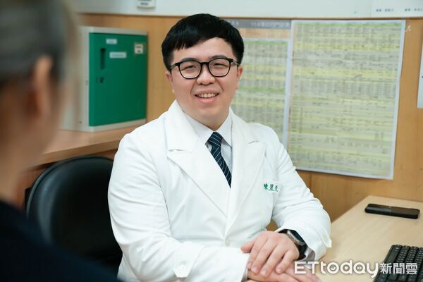 台北慈濟醫院一般外科醫師陳昱天。（圖／院方提供）