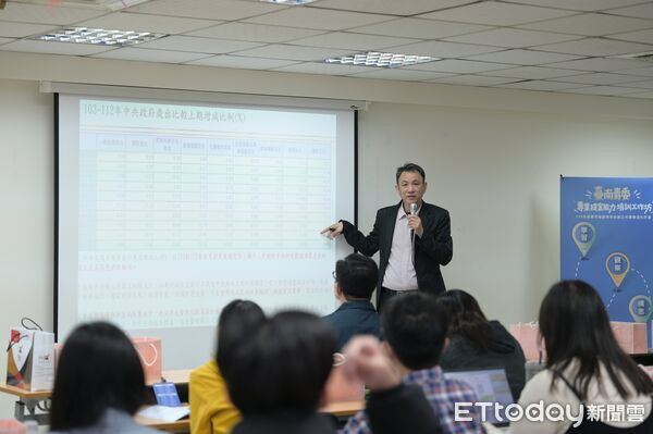 ▲台南青年走讀七股鹽分地帶，踏查廢校空間轉型案例。（記者林東良翻攝，下同）