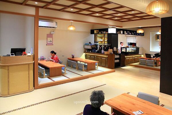 ▲▼永和日式茶屋「櫻珈琲永和仁愛總店」，榻榻米咖啡廳，台北抹茶專賣店。（圖／部落客萍子提供）