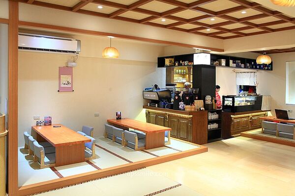 ▲▼永和日式茶屋「櫻珈琲永和仁愛總店」，榻榻米咖啡廳，台北抹茶專賣店。（圖／部落客萍子提供）
