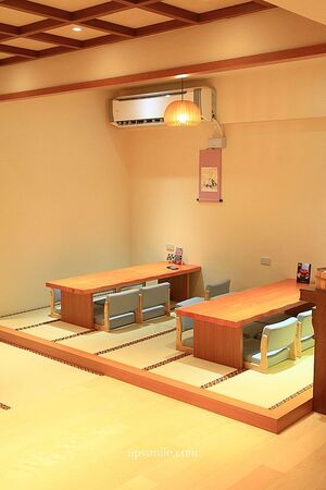 ▲▼永和日式茶屋「櫻珈琲永和仁愛總店」，榻榻米咖啡廳，台北抹茶專賣店。（圖／部落客萍子提供）