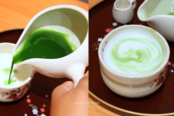 ▲▼永和日式茶屋「櫻珈琲永和仁愛總店」，榻榻米咖啡廳，台北抹茶專賣店。（圖／部落客萍子提供）