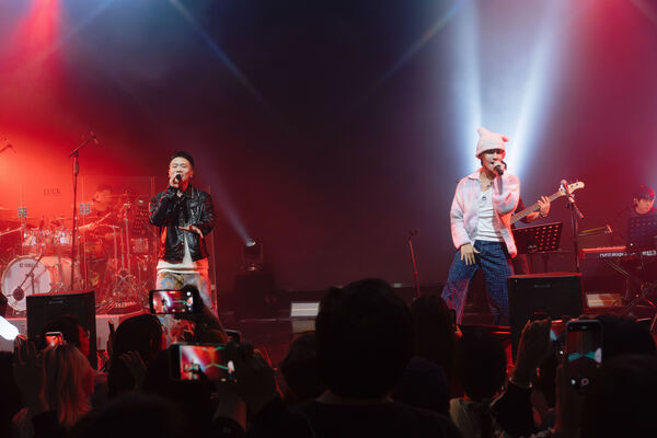 ▲▼蕭秉治邀請鼓鼓當嘉賓。（圖／相信音樂提供）