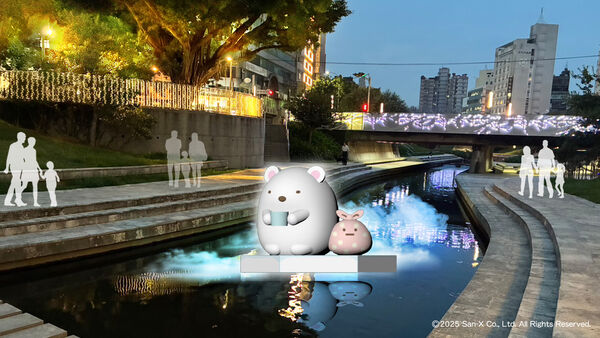 ▲2025台中耶誕嘉年華將自12月12日登場，今年以超人氣IP《角落小夥伴》為主題，打造五大角色巨型立體氣膜和耶誕樹。（圖／台中市政府新聞局）