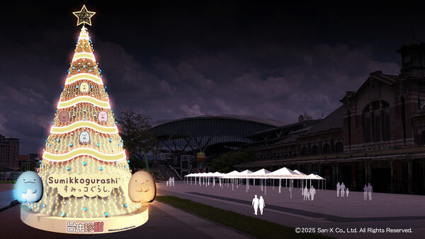 ▲2025台中耶誕嘉年華將自12月12日登場，今年以超人氣IP《角落小夥伴》為主題，打造五大角色巨型立體氣膜和耶誕樹。（圖／台中市政府新聞局）