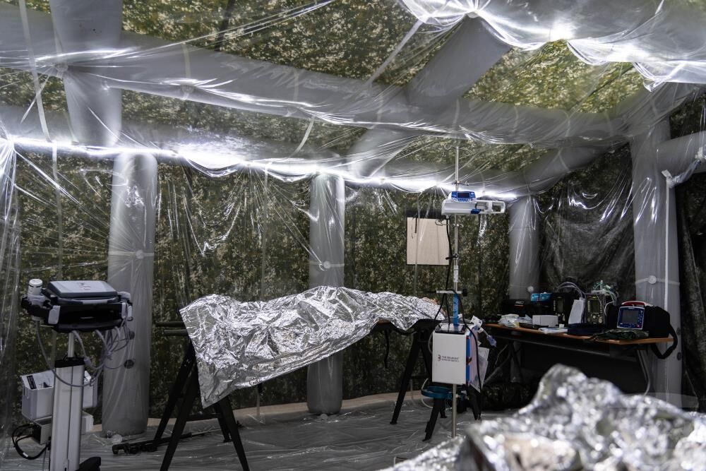 圖文／前進外科小組檢傷分類區　戰時搶救傷患生命的尖兵