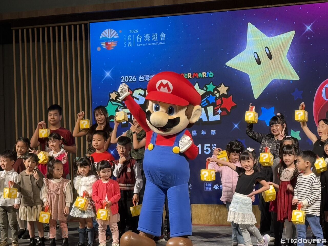 嘉義攜手任天堂　台灣燈會打造超級瑪利歐嘉年華燈區