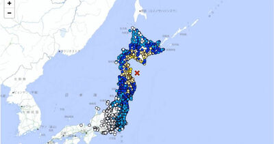 遇青森強震!台人「豁命護電視」 日網友感動:看到堅強又善良的人