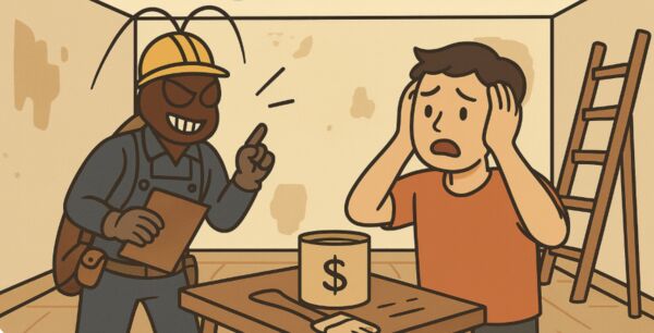 ▲▼         裝修蟑螂    。（圖／AI製圖）