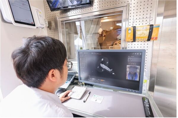 ▲全國首創桃園「行動電腦斷層（CT）醫療車」正式啟動             。（圖／桃園市政府）