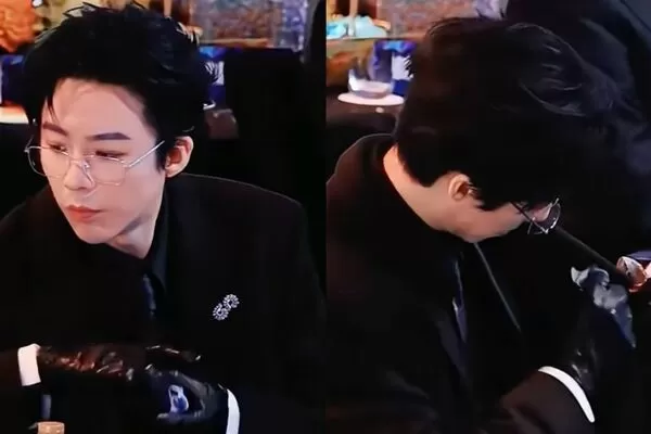 ▲▼  劉宇寧尖叫之夜藏零食給工作人員           。（圖／翻攝 酥酥尖叫姬、劉宇寧工作室）