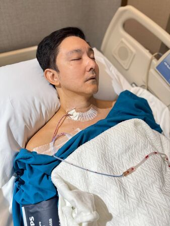 ▲▼立威廉接受兩次手術，並且已經接受放射性治療。（圖／翻攝自IG）