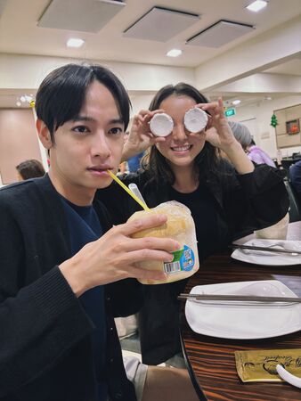 ▲《夜半11點學校見》由劉修甫、項婕如主演。（圖／三匠影視提供）