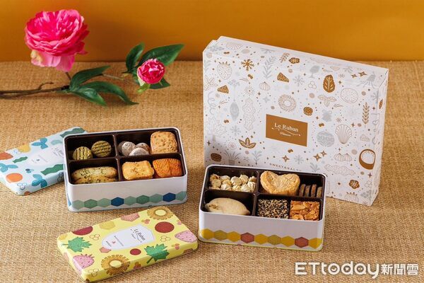 ▲法朋經典蛋黃酥，欣葉聯名雙饗禮盒。（圖／法朋提供）