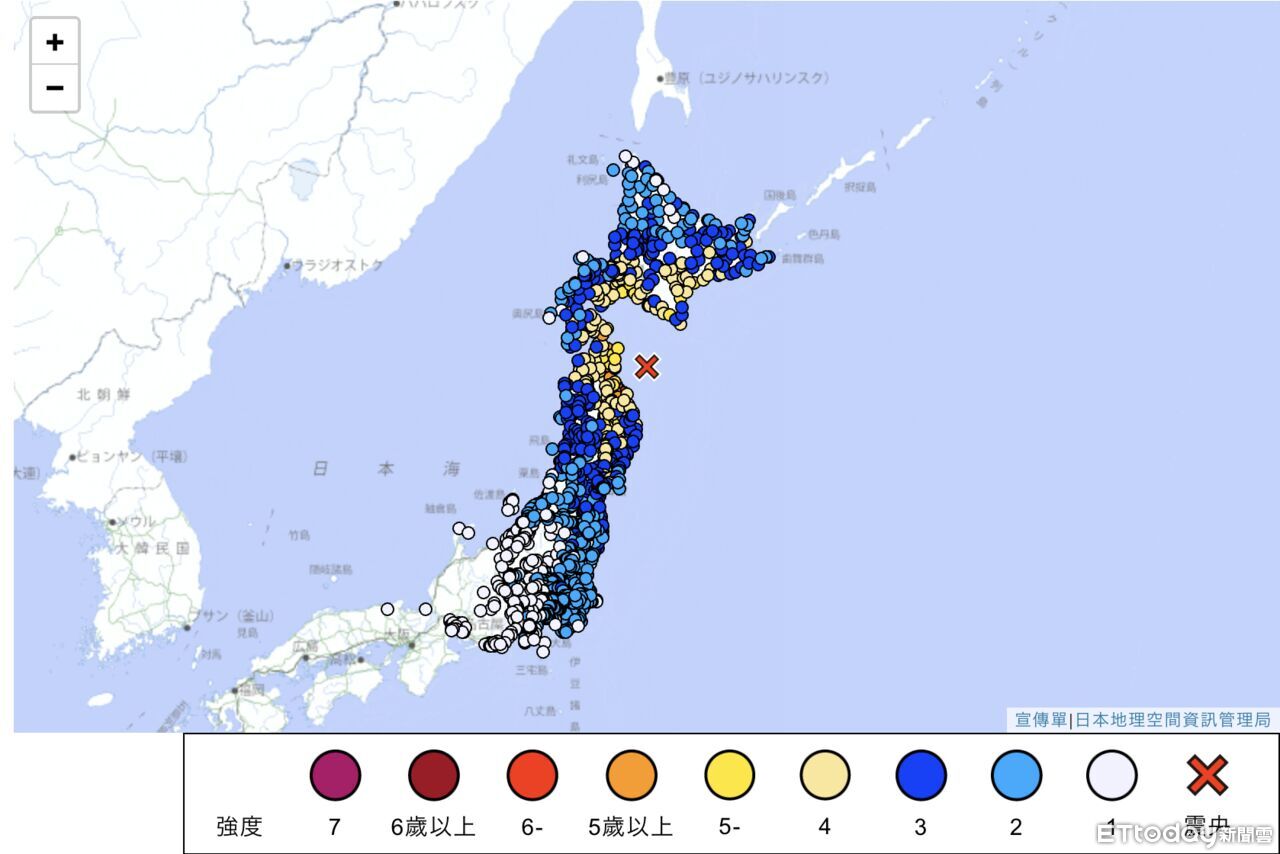 日本政府示警1周內防強震　氣象署：台灣要留意海嘯威脅