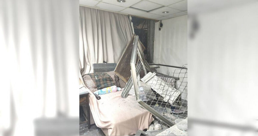 遭定食8氣爆震垮!玻璃碎、窗戶倒慘況曝 住戶:以為阿共打過來