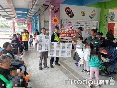 多良警宣導酒駕零容忍 校園園遊會強化交通安全意識