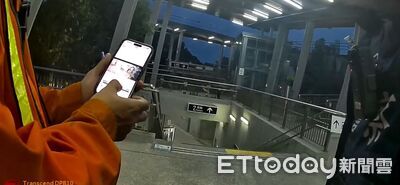 男子硬闖搭火車站「揮拳」站務員　遭警強制帶離