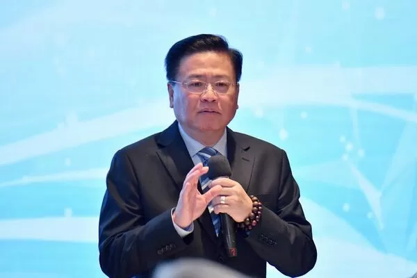 ▲▼行政院長卓榮泰、中華民國全國商業總會理事長許舒博出席「2025行政院長與商業領袖座談會」。（圖／行政院提供）