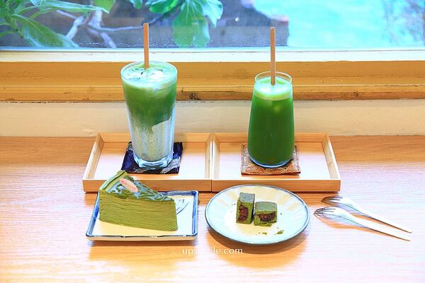 ▲▼台中抹茶專賣店「南田牧野家審計門市」，抹茶控必吃千層蛋糕。（圖／部落客萍子提供）