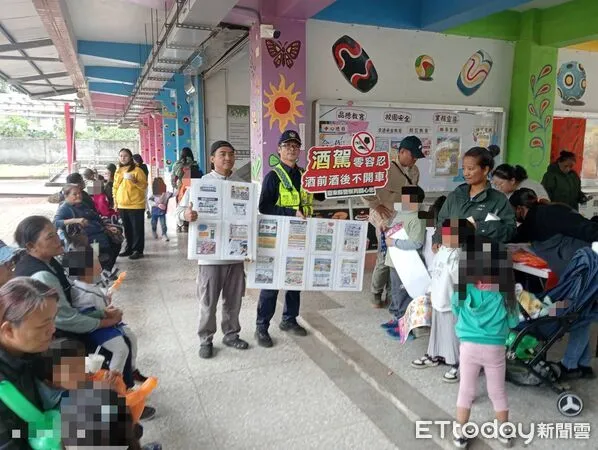 ▲台東多良警宣導酒駕零容忍。（圖／記者楊晨東翻攝）