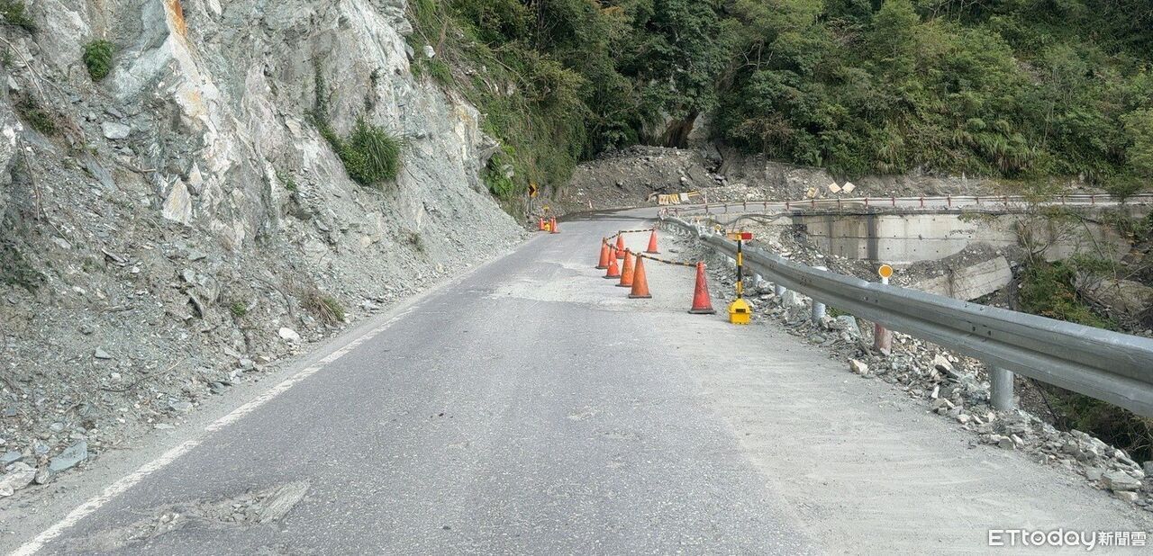 中橫2路段將進行邊坡刷坡施工 12 /11起至月底實施交通管制
