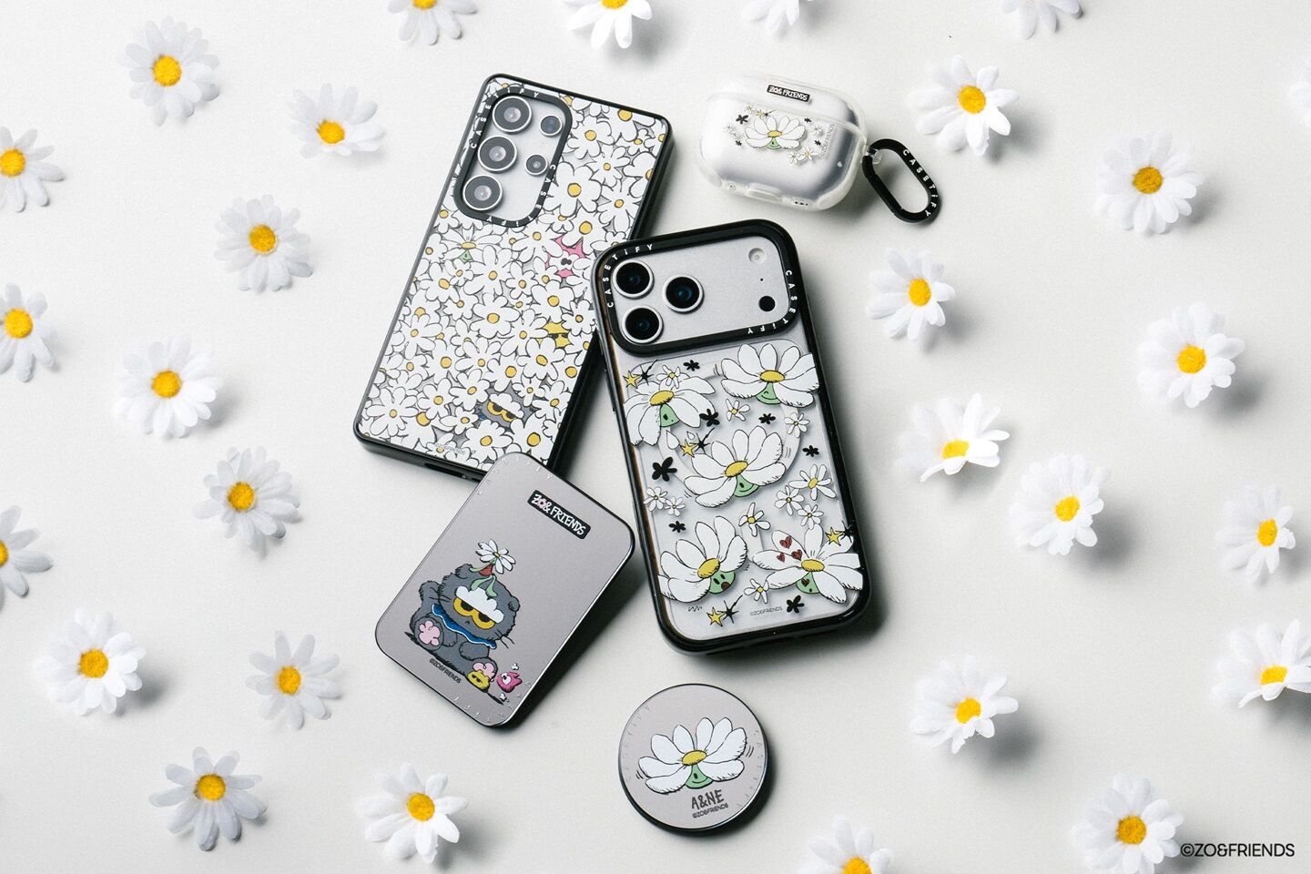 ▲CASETiFY首度攜手ZO&FRIENDS推出聯名系列。（圖／品牌提供）