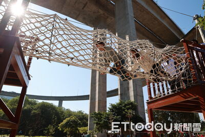 增設親子遊樂設施+山訓場　國6橋聳雲天園區打造隱藏版森林樂園