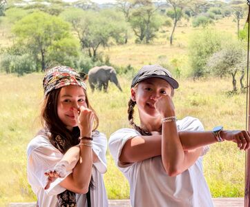 雷艾美非洲帳篷夜晚獅豹比鄰驚魂不斷 楊盛堯(Max)行李全被轉運失蹤