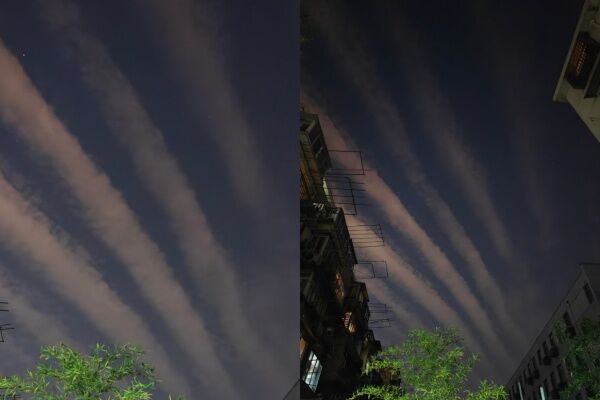 ▲民眾拍下的畫面。（圖／翻攝自微博）