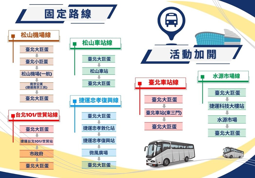 ▲▼大巨蛋交通指南。（圖／翻攝自臺北大巨蛋官網）