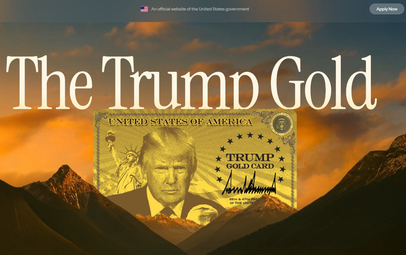 ▲▼             。（圖／翻攝自川普金卡網站）