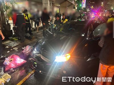 快訊/賓士男毒駕暴衝連撞7車! 基隆翁倒垃圾遭撞「2天後身亡」