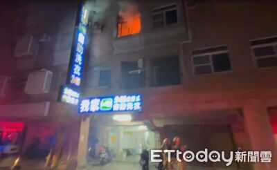 台南安南區民宅凌晨火警！3樓冷氣機燒起來　20歲男嗆傷送醫