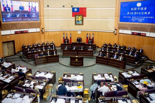 ▲桃園115年度總預算案三讀通過　