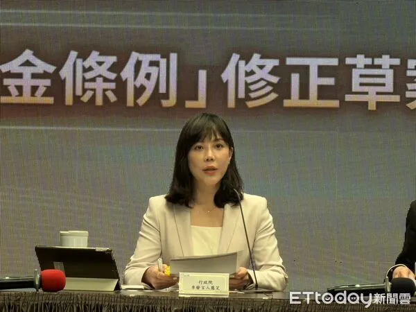 ▲▼行政院發言人李慧芝出席行政院會記者會。（圖／記者陳家祥攝）