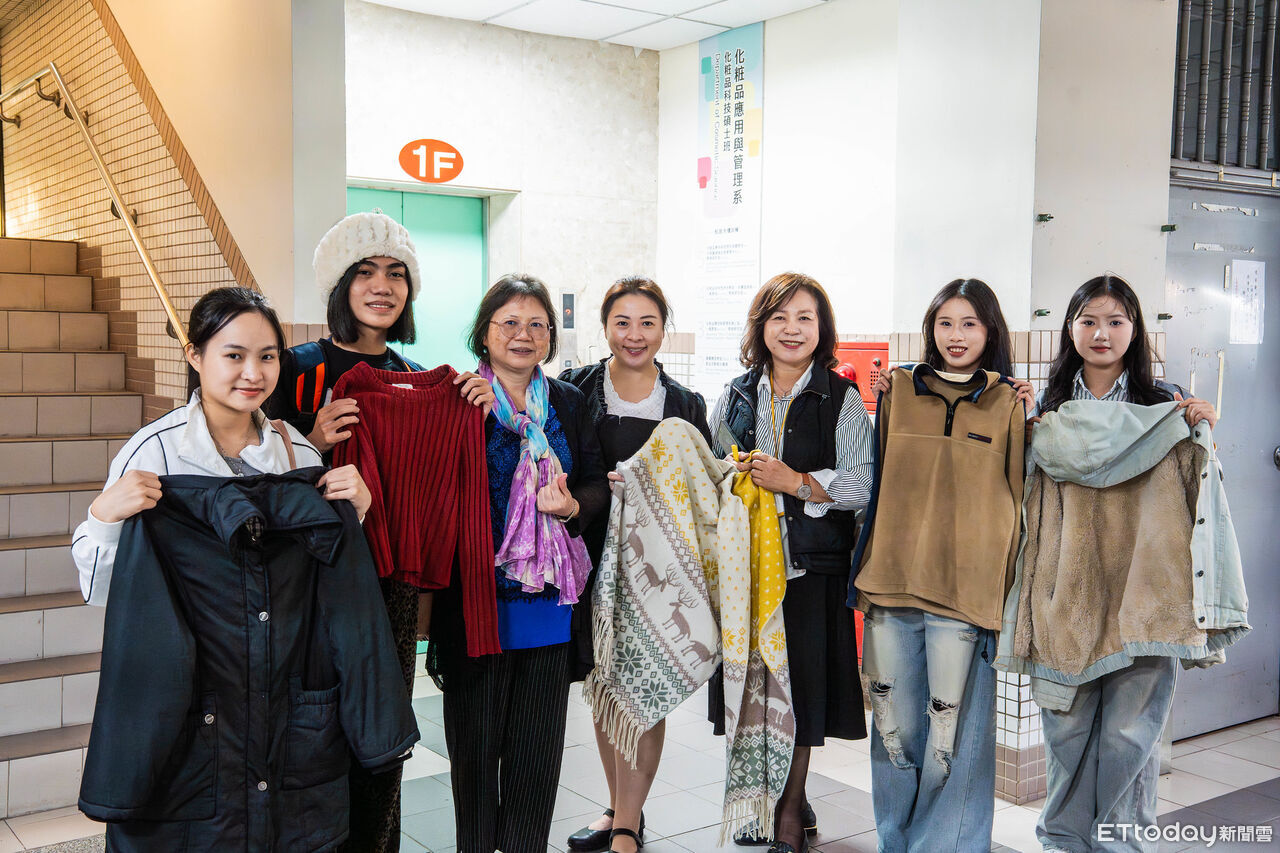 冷氣團來襲!嘉藥募得500件冬衣 越南新生喊感受台灣冬天的溫度