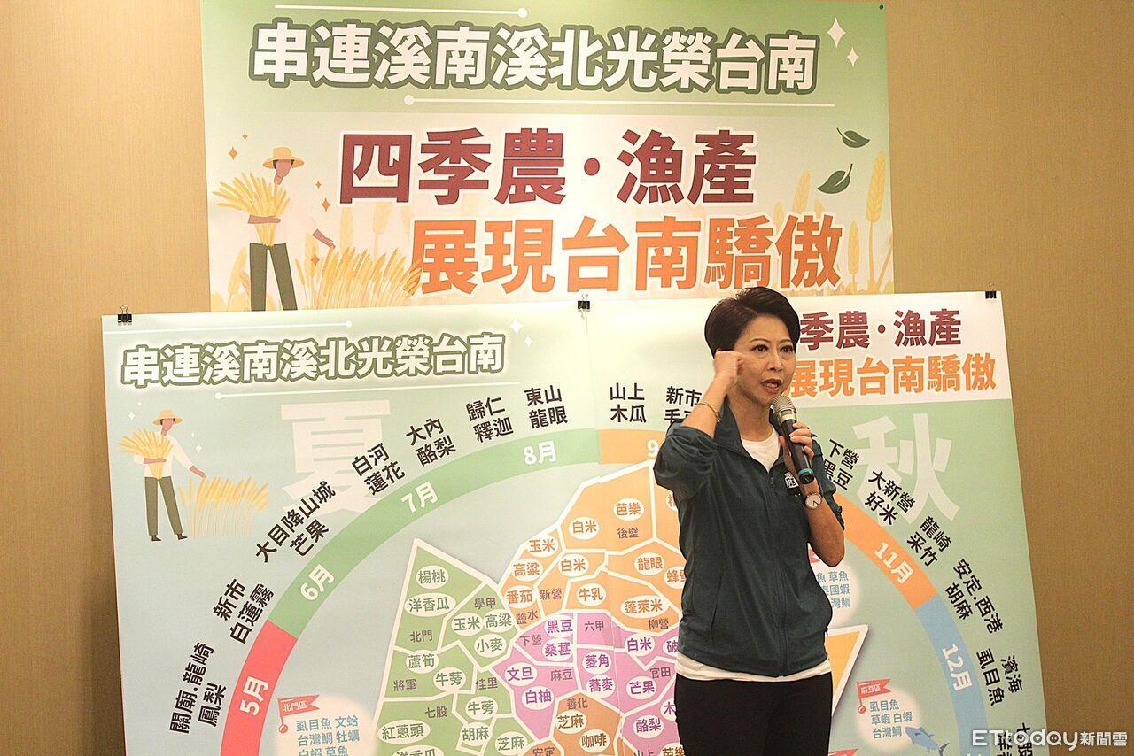 陳亭妃推「四季農漁產」政策 強化制度、科技、外銷三箭齊發